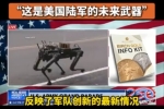 机器狗参加美国陆军成立250周年阅兵式