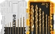 DEWALT Drill Bit Set, Titanium Nitride Coated, 14-Piece (DW1354) , Yellow