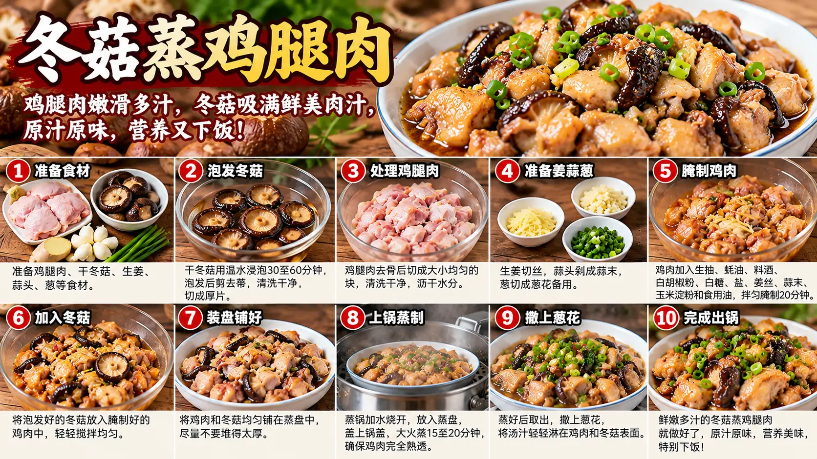 冬菇蒸鸡腿肉.webp